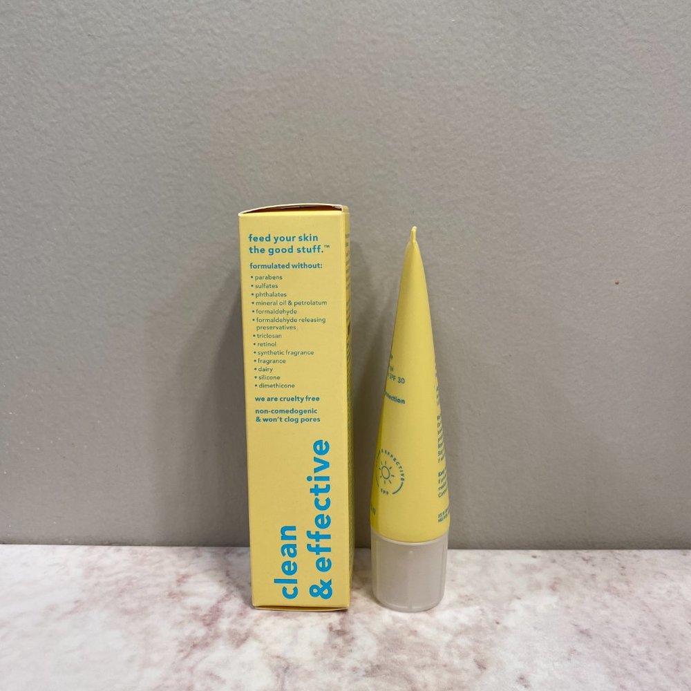 Tula Skincare Protect + Glow Daily Sunscreen SPF 30 Full Size 50ml 1.7fl oz NEW - Picture 4 of 5
